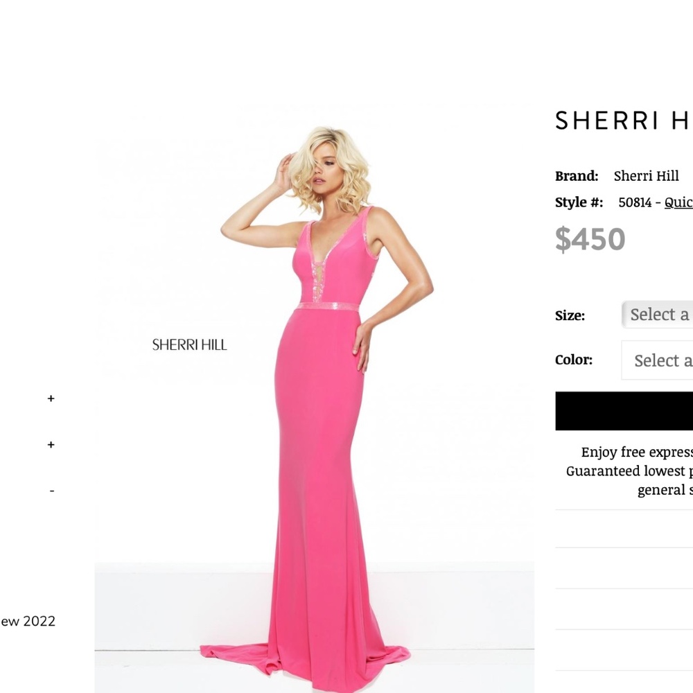 Sherri Hill Prom Dress NWT